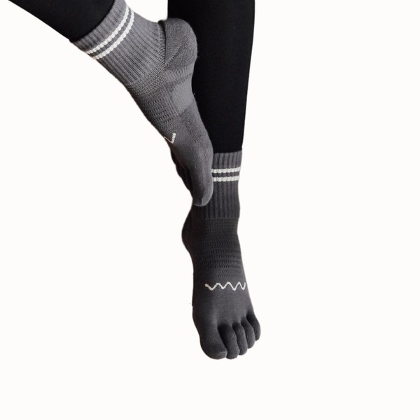 Spacer Mobility Premium Toe Socks | Mid Crew All Day