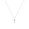 Elli Necklace Hamsa Hand Crystals 925 Sterling Silver