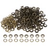 Kozelo Grommets Kit 200set-[8mm 1/3" Hole] Metal Eyelets Grommet Tool