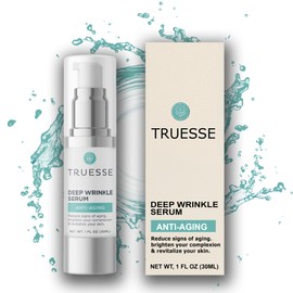 TRUESSE Deep Wrinkle Serum - Wrinkle Cream for Face - Anti Wrinkle Serum - Face Serum for Women - Ayurveda for Wrinkles, 1 fl oz…
