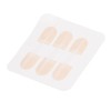3 Strap Zipper Wound Closure Patches Breathable Seamless Elastic Zip
