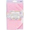 Toallas exfoliantes: azul/crema/rosa