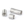 BOZONLI M5 Round Connector Nuts, Female Thread Rod Studding Stainless