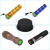 PATIKIL 0.51" LED Flashlight Switch Cap, 5 Pcs Silicone Soft