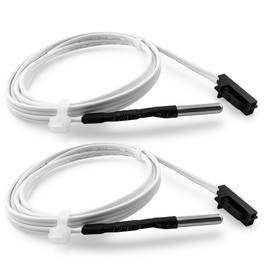 2Pcs Prusa MK3s+ Thermistor, 3D Printer NTC 100K 3950 Prusa Thermistor, Prusa i3 mk3s+ Hotend Thermistor Compatible for E3D Prusa i3 MK3 MK3s+, Prusa Mini 3D Printer Hotend,