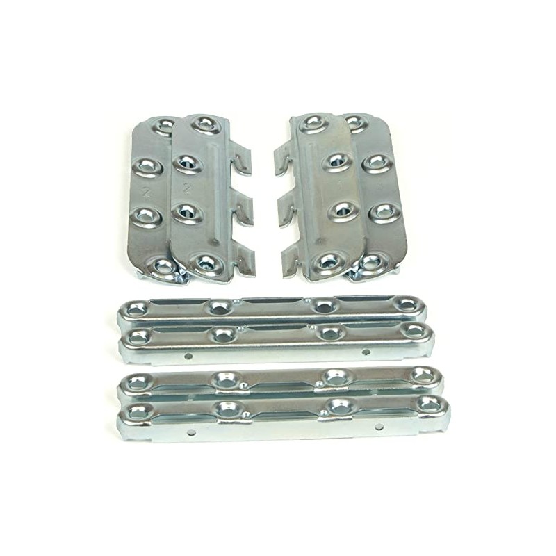 cyclingcolors Bed Connector Metal Furniture Connector Set 8-Piece 130 mm