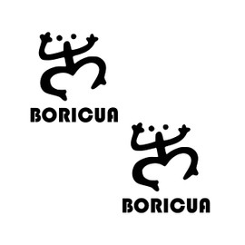 Coqui Frog Decal Vinyl Sticker Puerto Rico Boricua Sticker for Cars, SUVs, and Trucks 2Pack