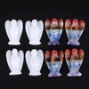 Lovionus89 Mini Crystal Angel, 2 Pieces Bag Carved Gemstone Guardian