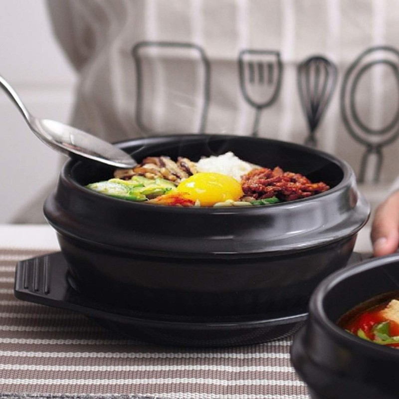 Korean Cooking Korean Stone Bowl By Whitenesser, Stone Pot Sizzling