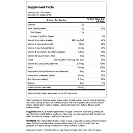Swanson Kids Mixed Fruit Multivitamin Gummies - Daily Supplement Promoting Overall Health & Wellness - All Natural Formula to Help Support Healthy Growth & Development - (60 Gummies)