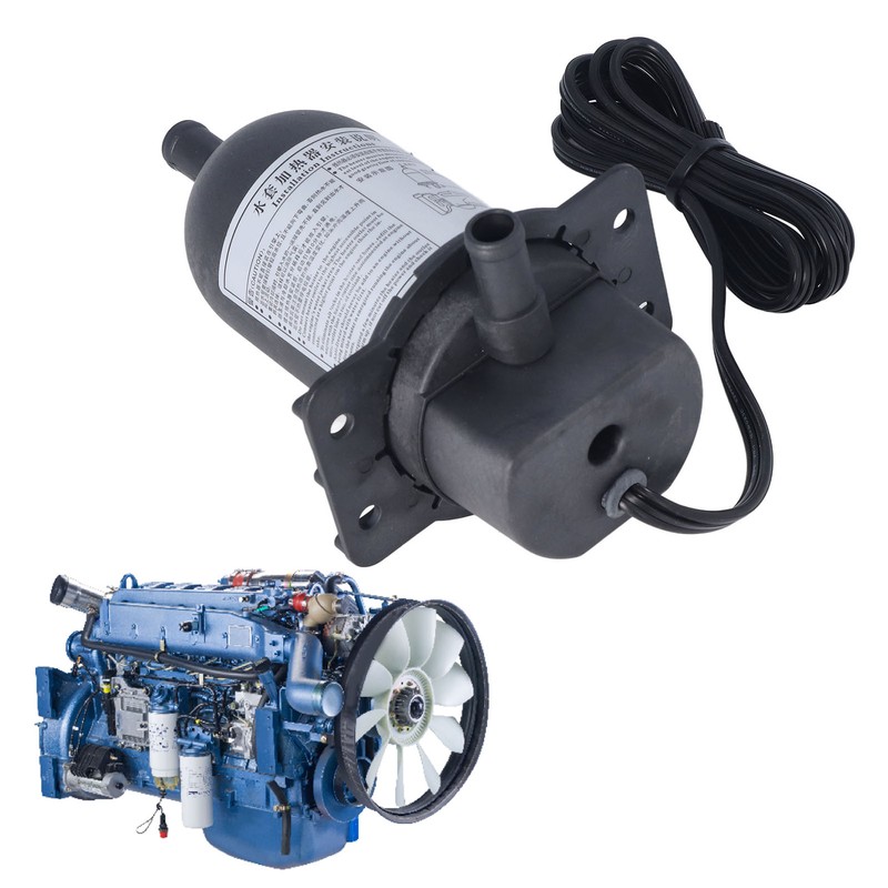 Engine Water Jacket Heater Self Circulating Diesel Generator Thermostat Coolant