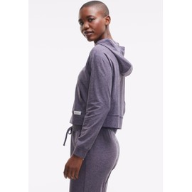 Peloton Women Dreamblend Crewneck Pullover, Ash, X-Large