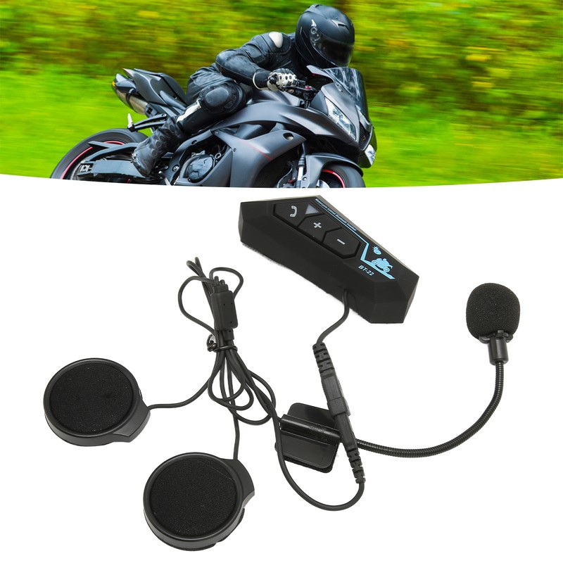 Helmet Bluetooth Headset Multifunctional Noise Reduction Windproof Bluetooth 5.0 Intercom
