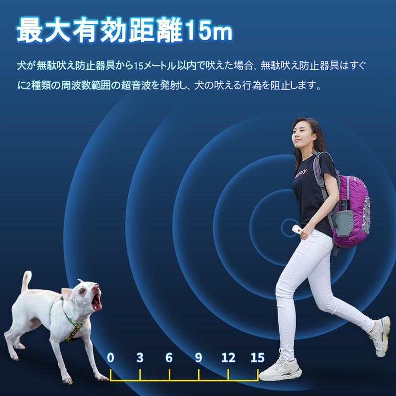 (Newest Improved Model) Waste Barking Prevention Device, Dog Training Device,