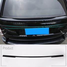 car-attention For Range Rover Vogue L405 2013-2021 Black Rear Door Tailgate Trunk Molding Trim