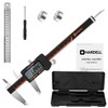 HARDELL Digital Caliper, 6 Inch Stainless Steel Caliper Measuring Tool