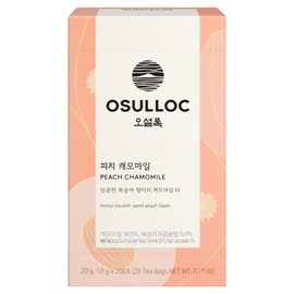 O'sulloc Peach Chamomile Tea Bags
