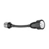 ledscom.de Pack of 10 E27 Gooseneck Extension to GU10 Black