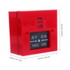 Zerodeko Emergency Fire Safety Alarm Button Glass Break Alarm for