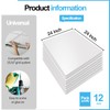 Art3d 12-Pack Smooth Drop Ceiling Tile 2ft x 2ft -