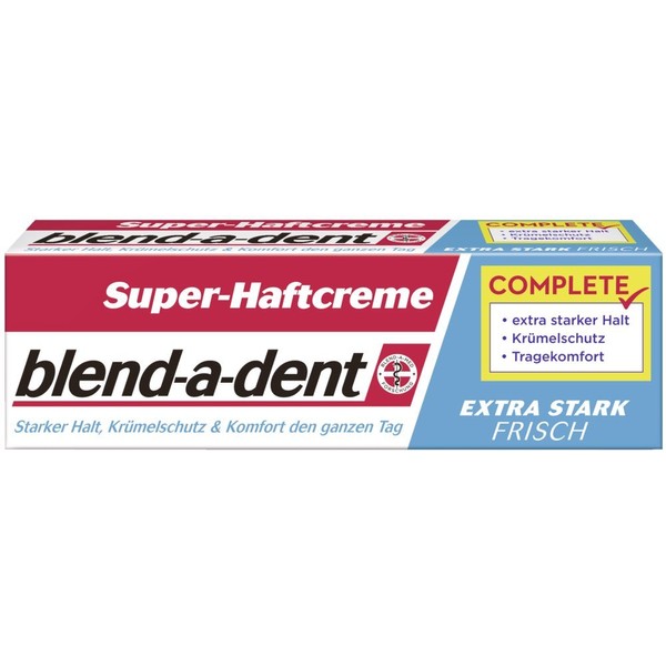Blend-a-med Super-Haftcreme extra stark -frisch- 47g, 3er Pack (3 x 47 g)