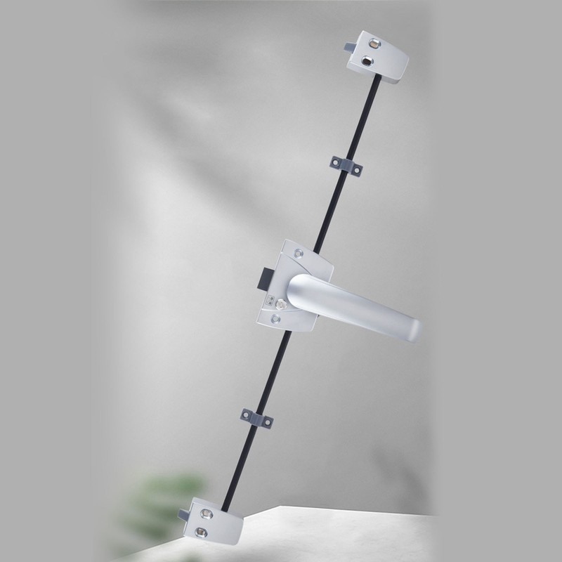 3 Point Entry Lever Lock Aluminum Alloy Door Lock Handle
