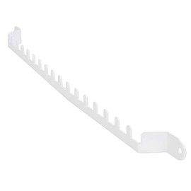 Wake Industry Kabette Wall Storage Accessory Bar White Necklace