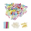 BIIVSOV Capsule Letters Message, 100Pcs Lovely Mini Pill Shaped Message