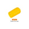 Rebower 50 Pack Screw Thread Protector Cover Rubber End Caps,