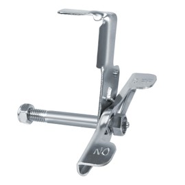 LONGRUNFORU 8 inch Caster Brake Kit, Tread Lock, Zinc Plated Steel, Brake Kit for Casters, Caster Wheel Brake(4 PCS)