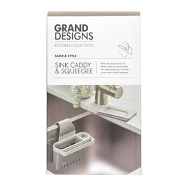 Grand Designs Kitchen Sink Caddy with Squeegee Under Sink Storage Organiser