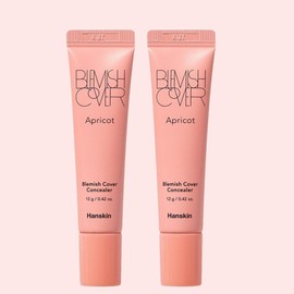 Hanskin Blemish Cover Concealer 12g, apricot, 2 pcs. / 한스킨 블레미쉬 커버 컨실러 12g, 살구, 2개