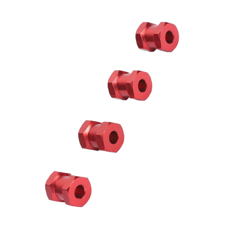4PCS RC Wheel Hex Spacers 12mm Dia 15mm Length Hex