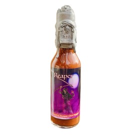 Wicked Reaper Reserve World's Hottest Chili Pepper Carolina Reaper Hot Sauce (Silver)