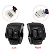 HCmotorku Motorcycle 1" 25mm Handlebar Switch Control with Wiring Harness