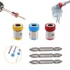 3-Piece Strong Magnetic Screw Ring Holder with 3-Piece Ph2 Screwdriver