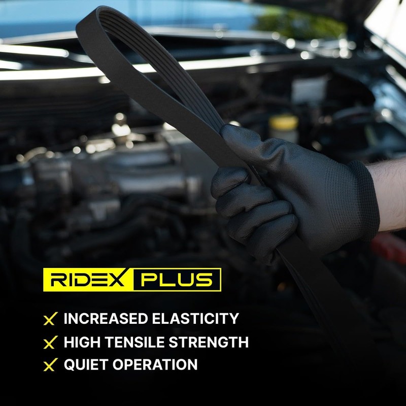 RIDEX Plus 305P0138P V-Ribbed Belt 4.45 mm 1420 mm 21.36
