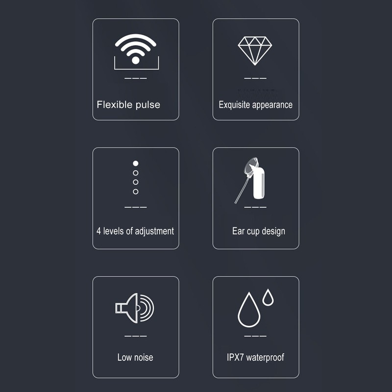 Electric Ear Wax Removal Tool with Ear Cup IPX7 Waterproof