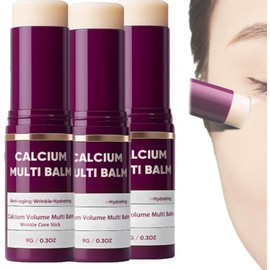 Cementerre Bálsamo Multivitamínico con Calcio, Bálsamo Multivolumen con Calcio, Crema Hidratante y Reparadora Intensiva, Reafirmante para Ojos, Cuello y Rostro (3PCS)