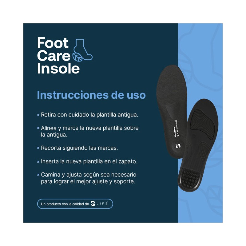 B Life ® Plantilla de Gel para Pies | Foot