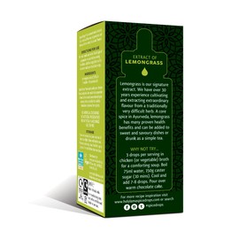 Holy Lama Spice Drops Lemongrass Extract – Great Taste Awards. Natural Cooking Ingredient, Savoury or Sweet, Thai, Healthy Drinks Recipes. Citrus Flavour 2 x 5ml Bottles