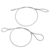 2Pcs Emergency Hood Release Cable Kit RP604802 Replacement for Corvette