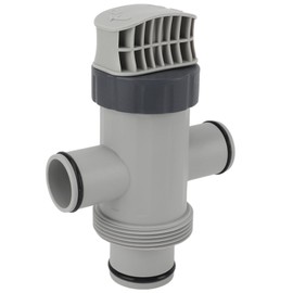 Dual Split Hose Plunger Valve for Intex 11872, Easy Installation, Hose Connector Replacement for Valve Part, Pool Part Accessory Attachment, Above Ground Pool & Pump Maintenance