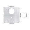 6 Pcs Hinge Repair Plate, Stainless Steel Hinges Repair Plates,