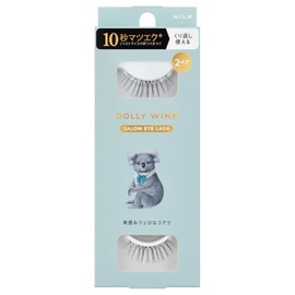 Dolly Wink Salon Eye Lash, No.15, Feeling of Bunch, Fero, Koala, 2 Pairs