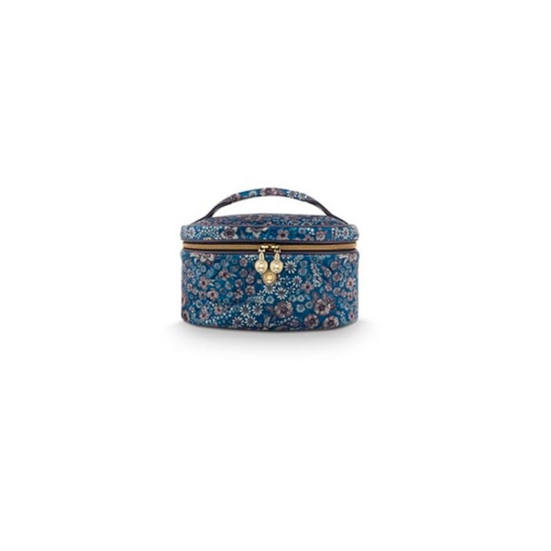 Pip Studio Cleo Daisy Dreams Quilted Cosmetic Bag Blue 26