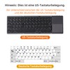 Mcbazel Faltbare Tastatur Bluetooth 5.0 mit Touchpad, Tragbare Kabellose Tastatur