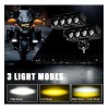 Par Luces Led Auxiliares Faros Para Motos Auto Impermeable