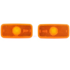 ROBUST 2Pcs Side Marker Light Lamp Jumbo for Ford Transit Mk6 Mk7 1671689 VYC15-5034-AC 2000-2013