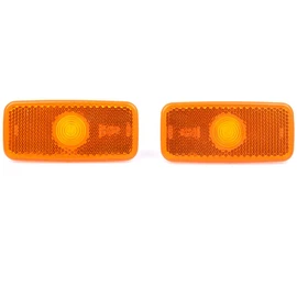 ROBUST 2Pcs Side Marker Light Lamp Jumbo for Ford Transit Mk6 Mk7 1671689 VYC15-5034-AC 2000-2013